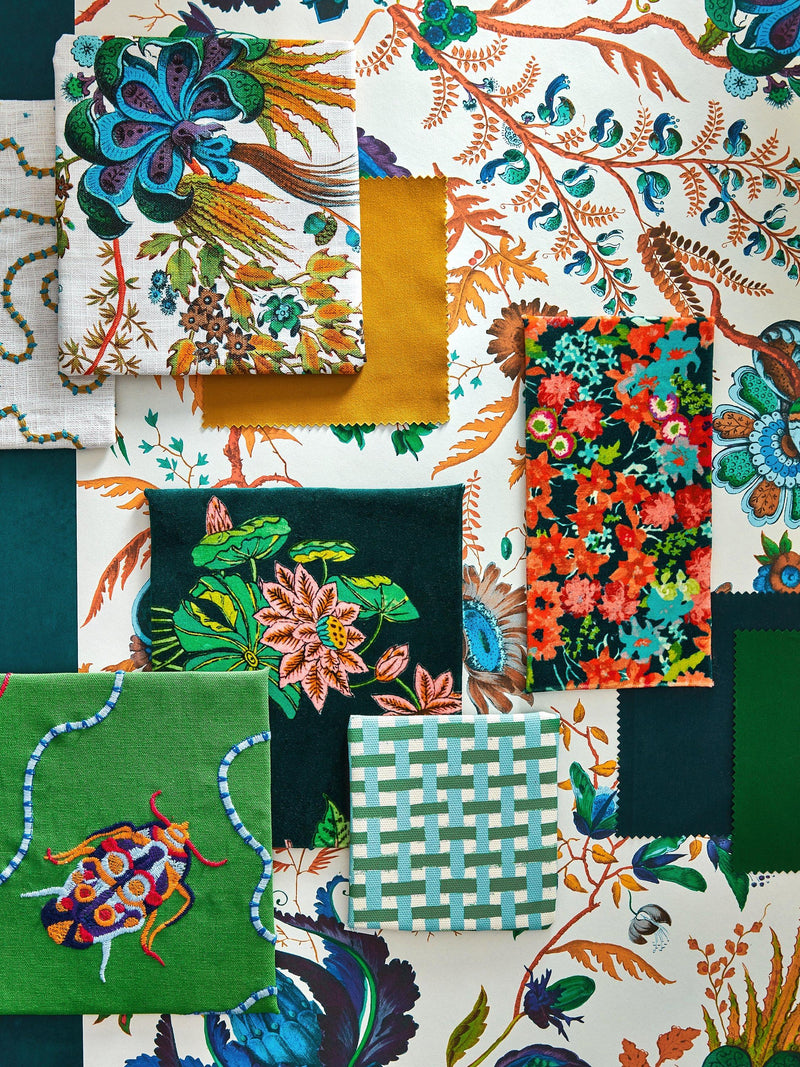 Harlequin Wonderland Papier Peint Floral 10,05 m x 68,5 cm - Produit Britannique
