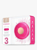 FOREO facial device with full-spectrum LED and NIR therapy in Fuchsia - British product