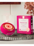 FOREO facial device with full-spectrum LED and NIR therapy in Fuchsia - British product