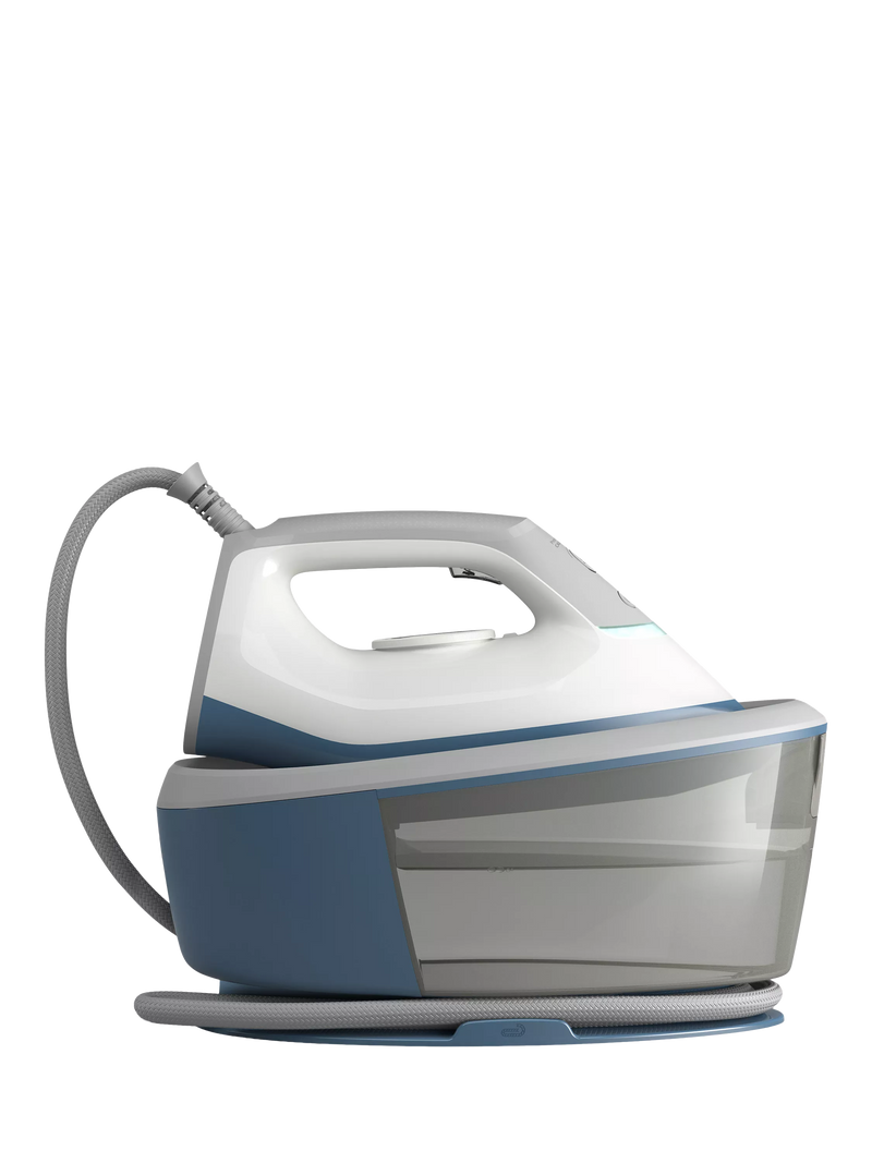 Philips 2000 Series steam generator iron white/blue - British product