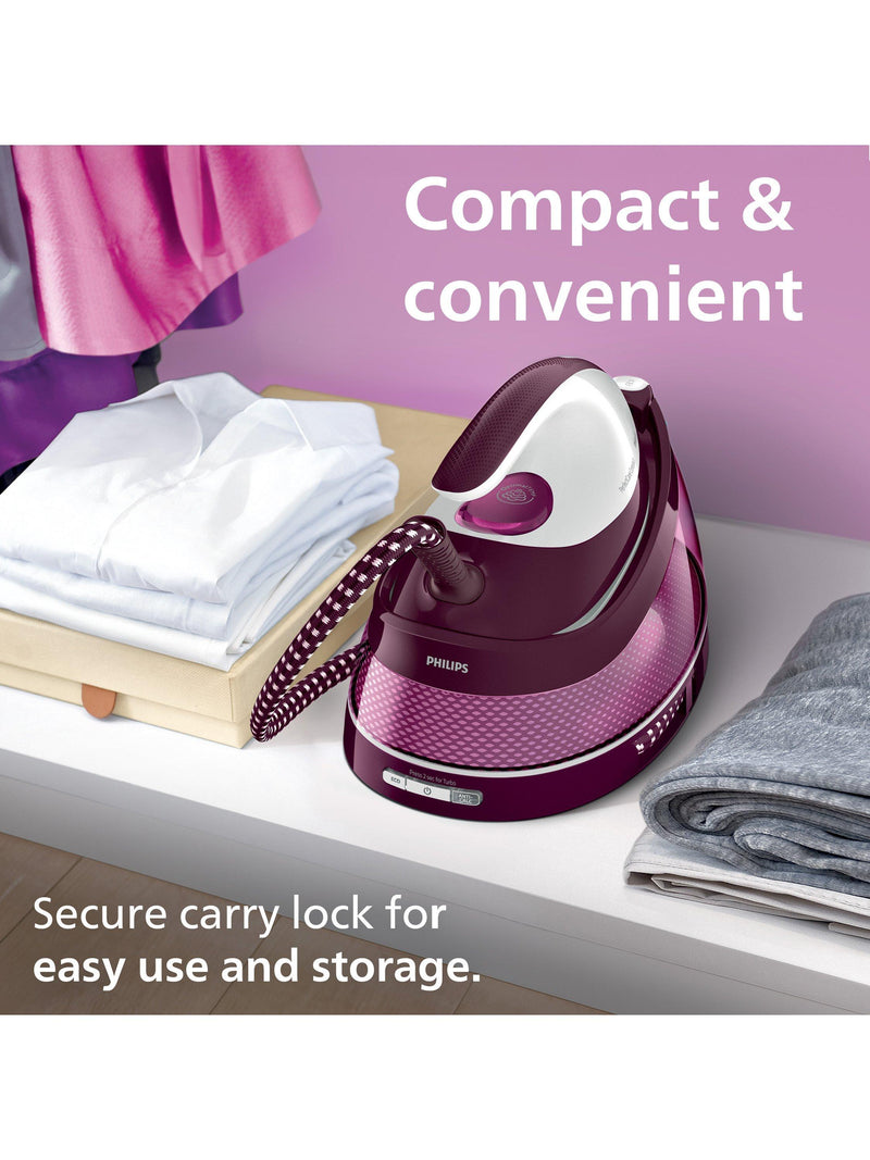 Philips PerfectCare compact steam generator iron rose, imported from the UK