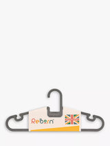 John Lewis ReBorn Recycled Plastic Clothes Hangers, Pack of 5, Grey- Buy online at McGrocer