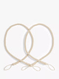 Passe-cordes de rideaux en cordelette John Lewis, lot de 2