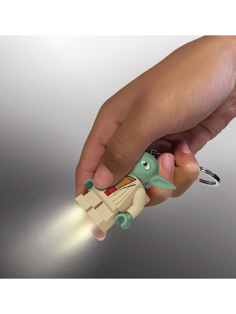 Lego Star Wars Yoda light-up keyring green, UK version
