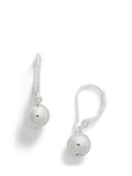 Ralph Lauren sterling silver ball drop earrings, imported from the UK