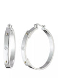 Ralph Lauren sterling silver hoop earrings 4.2cm diameter, imported from the UK