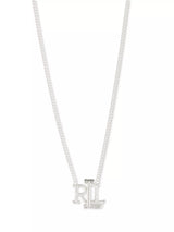 John Lewis Ralph Lauren Sterling Silver Logo Initial Pendant Necklace- Buy online at McGrocer