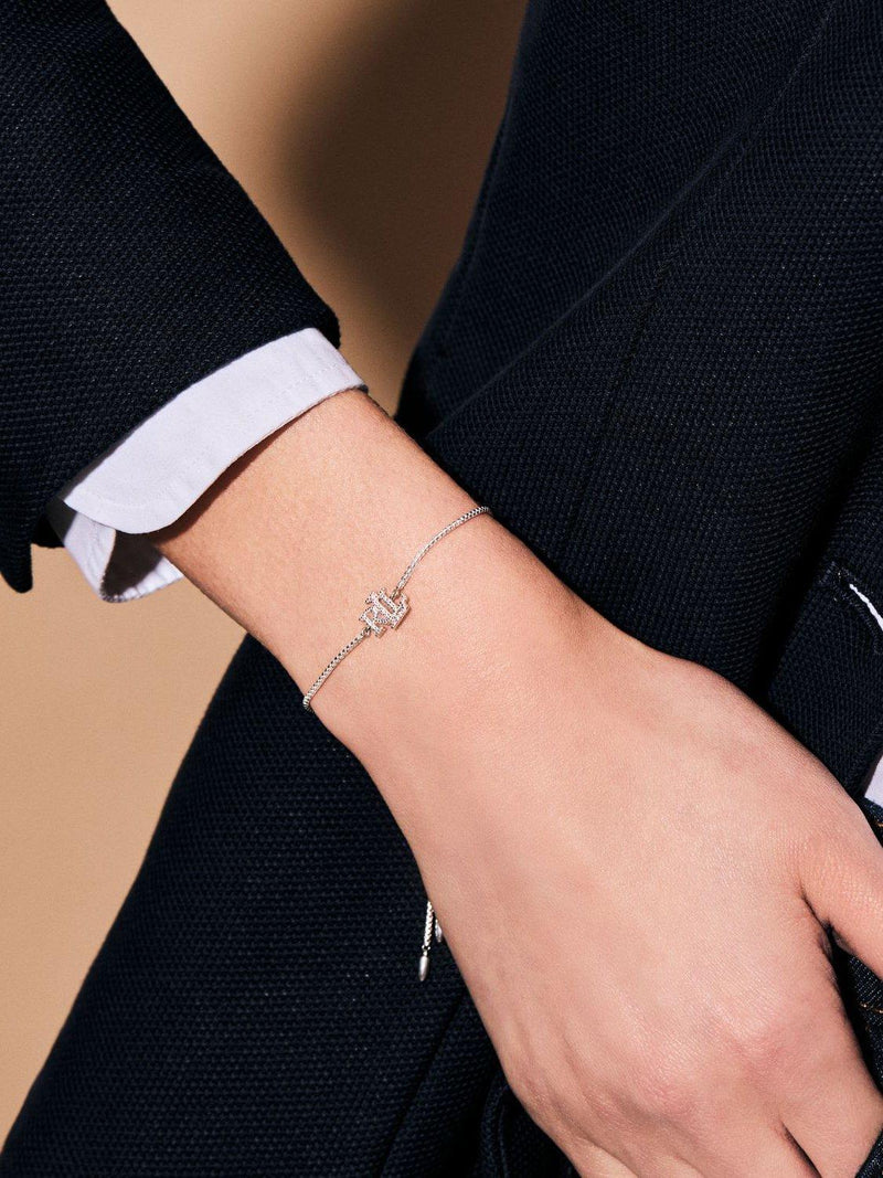 Lauren Ralph Lauren sterling silver toggle chain bracelet 19cm, imported from the UK