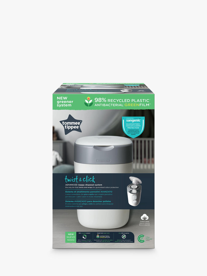 Tommee Tippee Twist & Click Sangenic nappy disposal system (British brand)