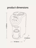 Baby Brezza Formula Pro Mini White baby formula maker - British product