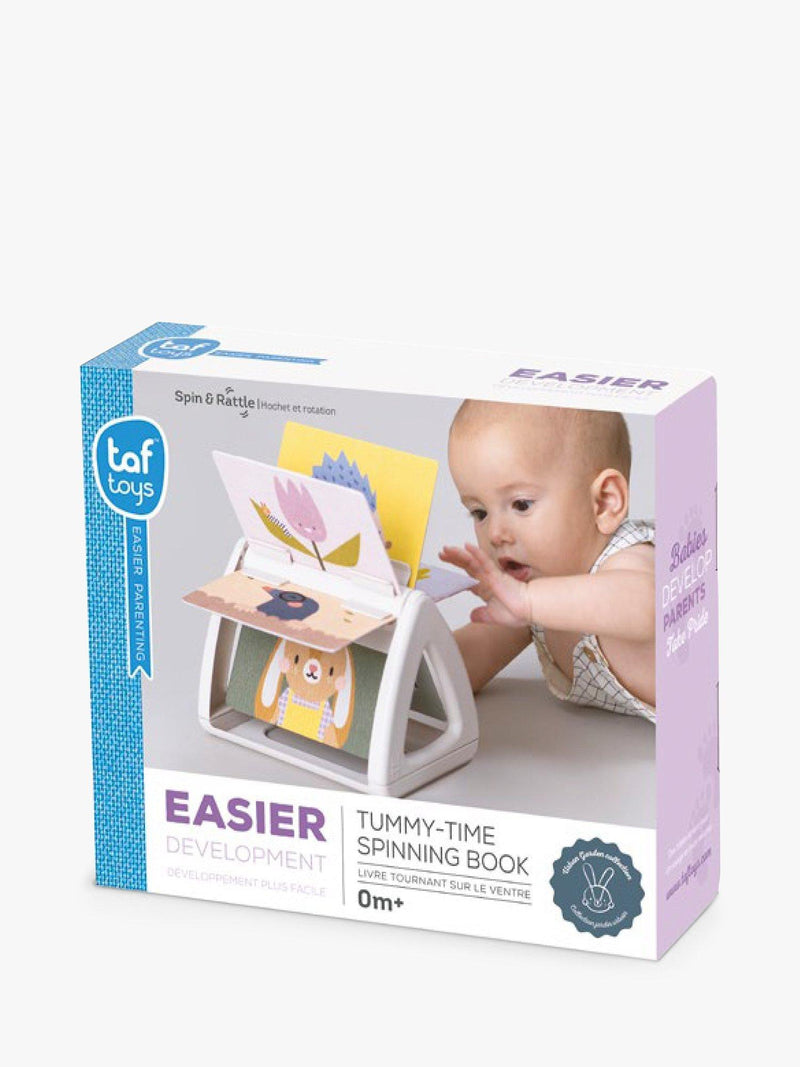 Taf Toys Urban Garden tummy time spinning book, UK version