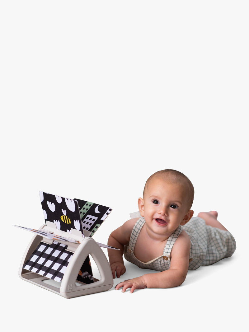 Taf Toys Urban Garden tummy time spinning book, UK version
