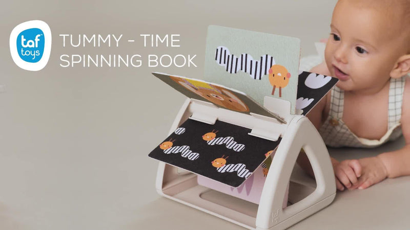 Taf Toys Urban Garden tummy time spinning book, UK version