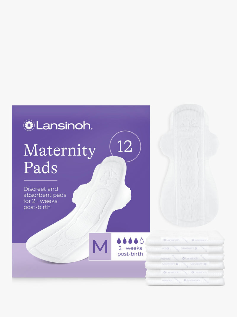 Lansinoh Discreet Absorbent Maternity Pads Pack of 12, UK version