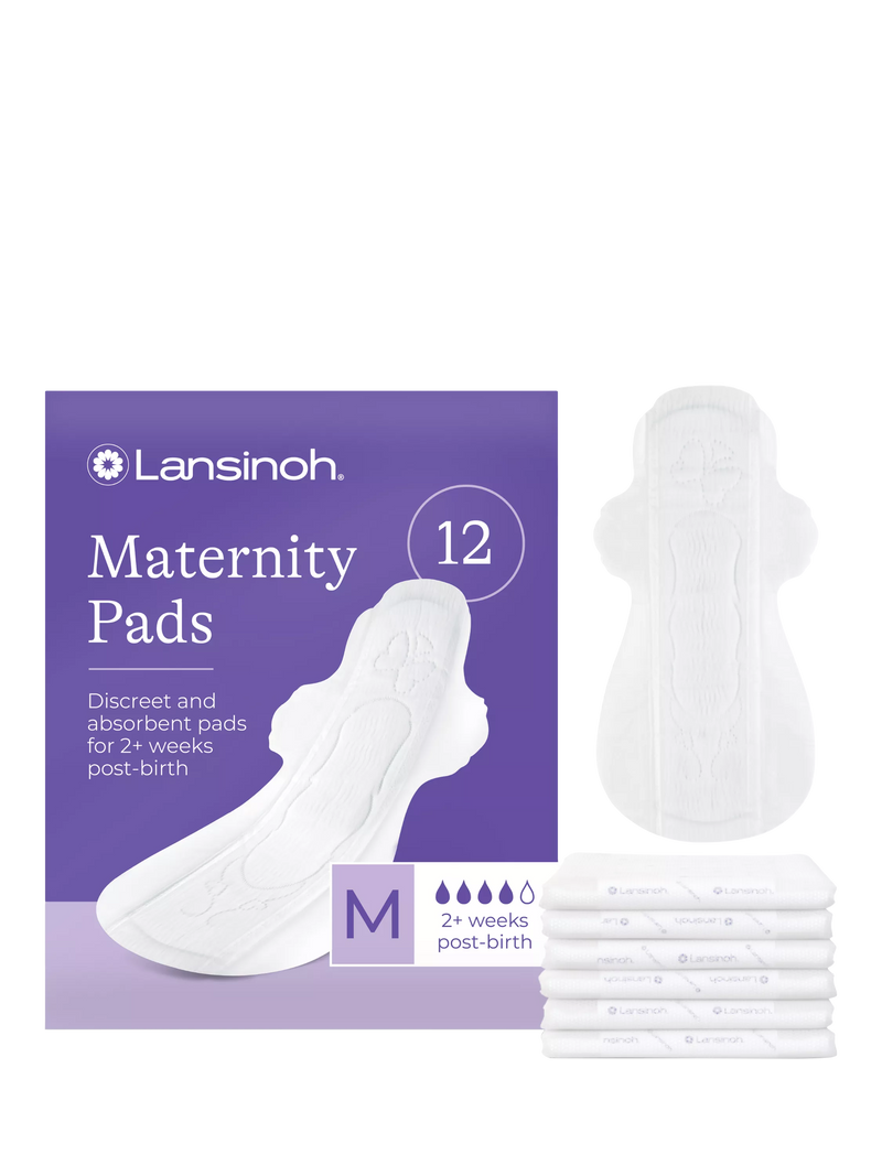 Lansinoh Discreet Absorbent Maternity Pads Pack of 12, UK version