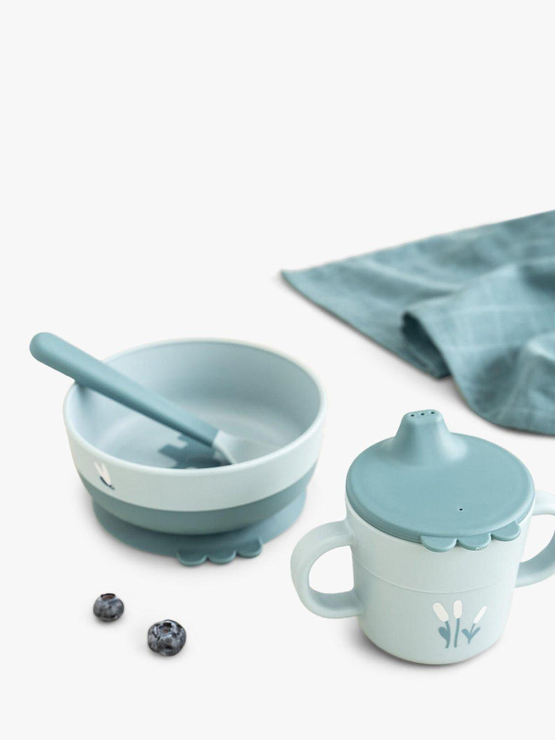 Done by Deer baby meal set blue, UK version