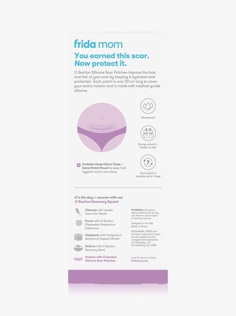 Fridababy c-section scar patches 6-pack - British product