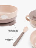 Done by Deer Foodie Meal Set bowl, cup, and spoon - British product