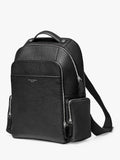 Rucksack Aspinal of London Reporter Zip aus genarbtem Leder, UK-Version