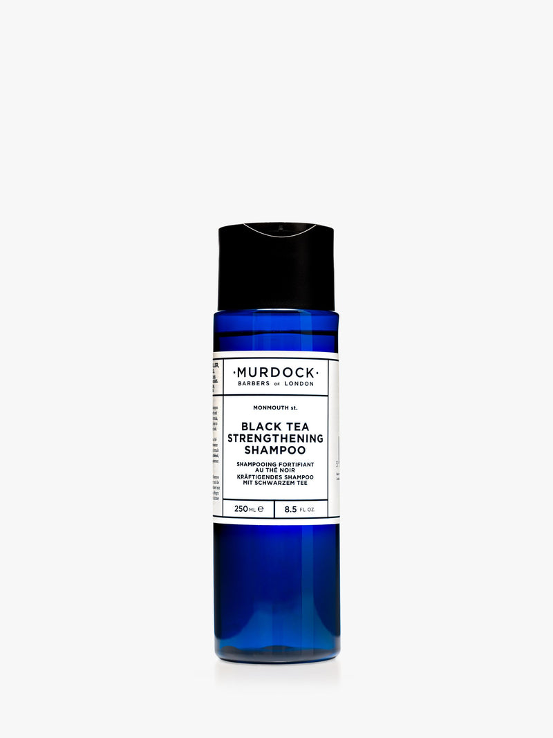 Murdock London Black Tea Strengthening Shampoo 250ml, imported from the UK
