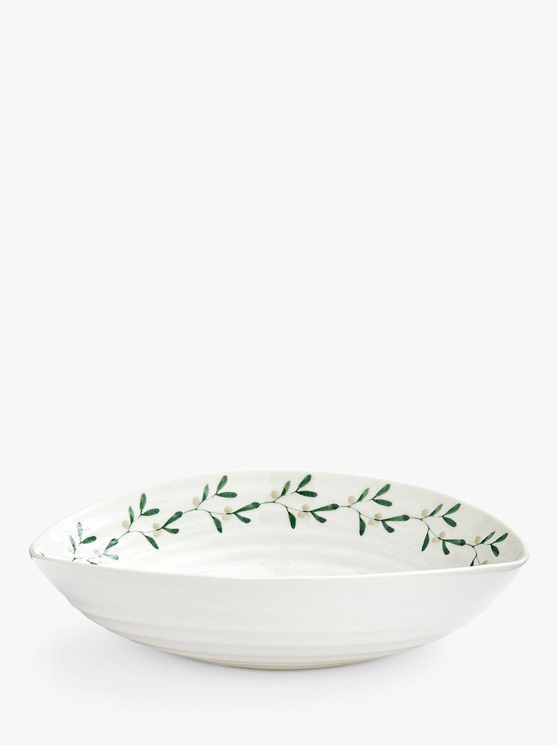 Sophie Conran for Portmeirion Mistletoe pasta bowls set of 4, imported from the UK