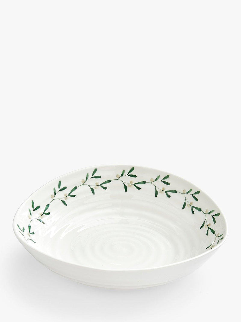 Sophie Conran for Portmeirion Mistletoe pasta bowls set of 4, imported from the UK