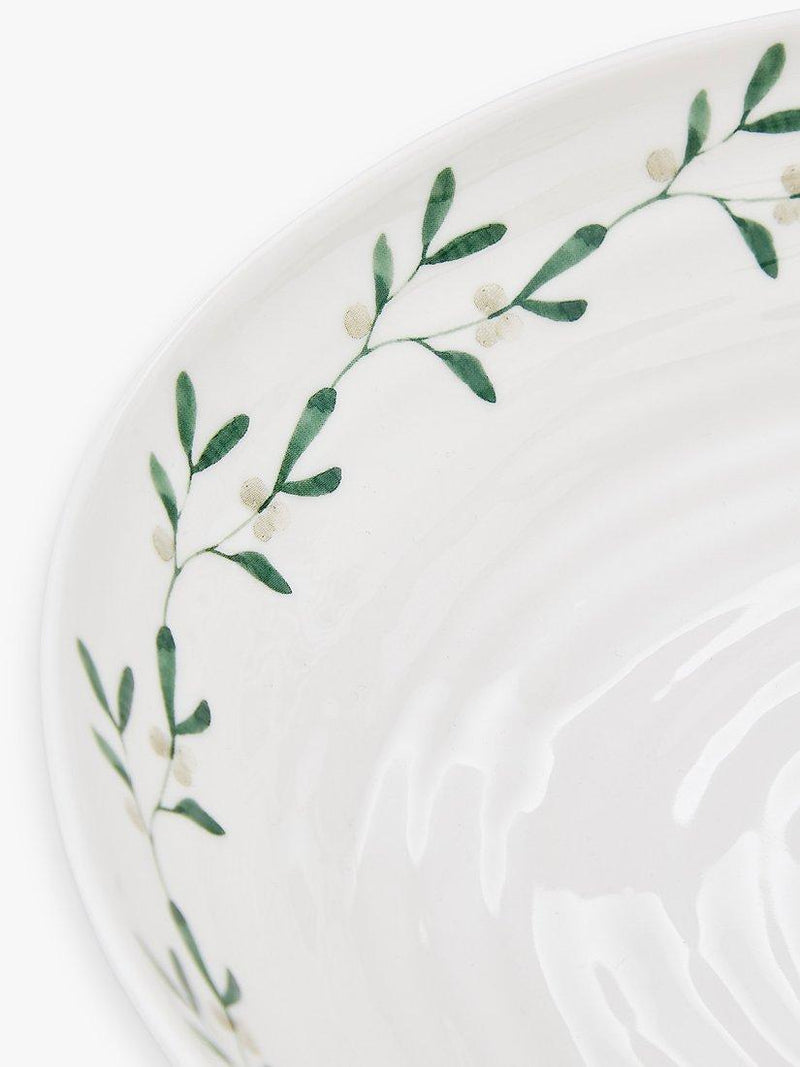 Sophie Conran for Portmeirion Mistletoe pasta bowls set of 4, imported from the UK