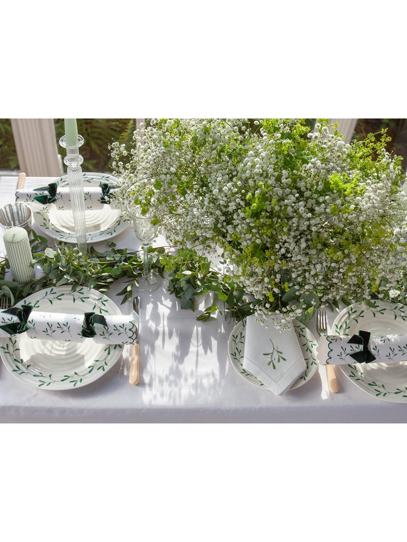 Sophie Conran for Portmeirion Mistletoe pasta bowls set of 4, imported from the UK