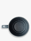 Denby stoneware mugs dark grey speckle 400ml set of 2 - British product