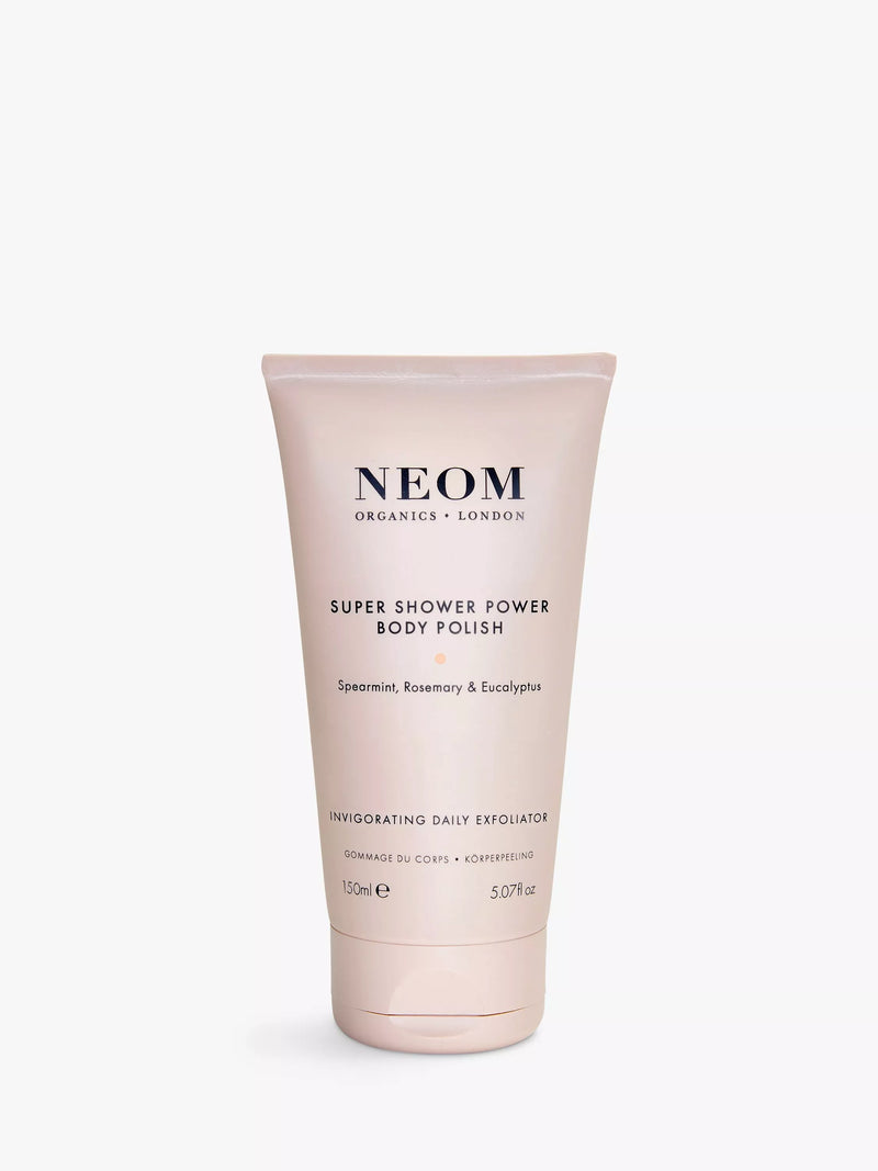 NEOM Wellbeing London Super Shower Power body polish 150ml - British product