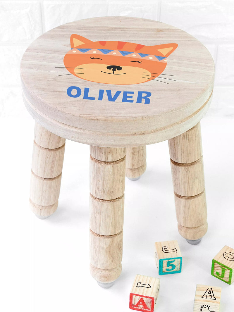 Treat Republic personalised kitten stool - British product
