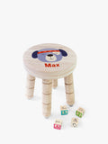 Treat Republic Cute Puppy Kids Stool Natural (British brand)