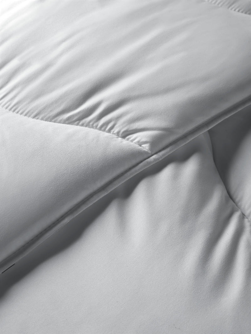 John Lewis synthetic duvet pillow set single white, UK version