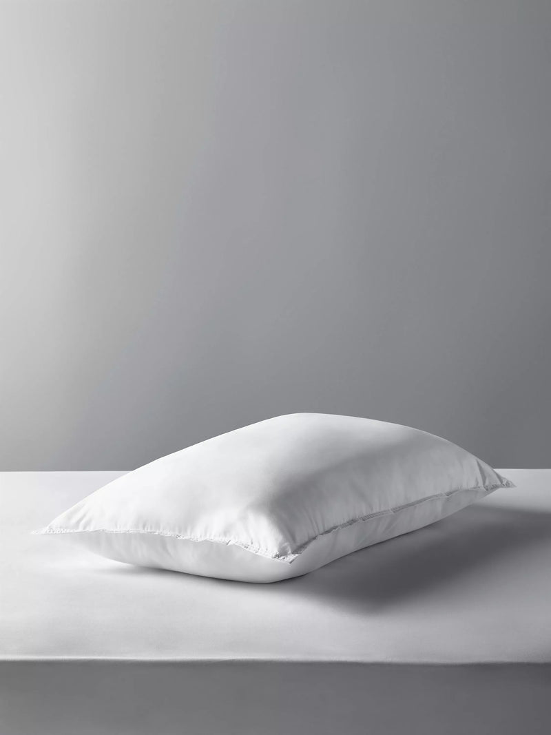 John Lewis synthetic duvet pillow set single white, UK version