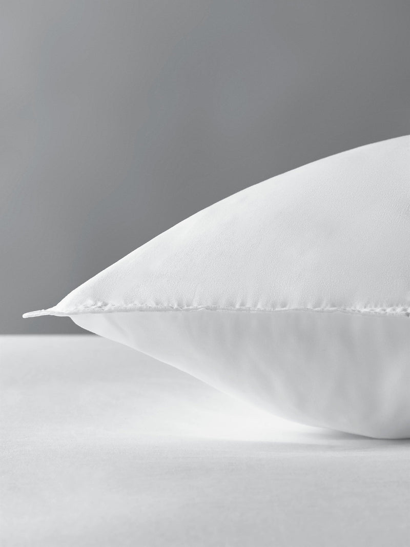 John Lewis synthetic duvet pillow set single white, UK version