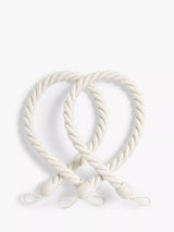 John Lewis John Lewis Large Rope Curtain Tiebacks (Pack of 2)- Buy online at McGrocer