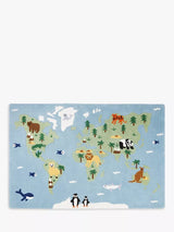 John Lewis Great Little Trading Co Around The World Rug, 180 x 120cm- Buy online at McGrocer