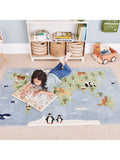 Great Little Trading Co around the world rug 180x120cm, UK version