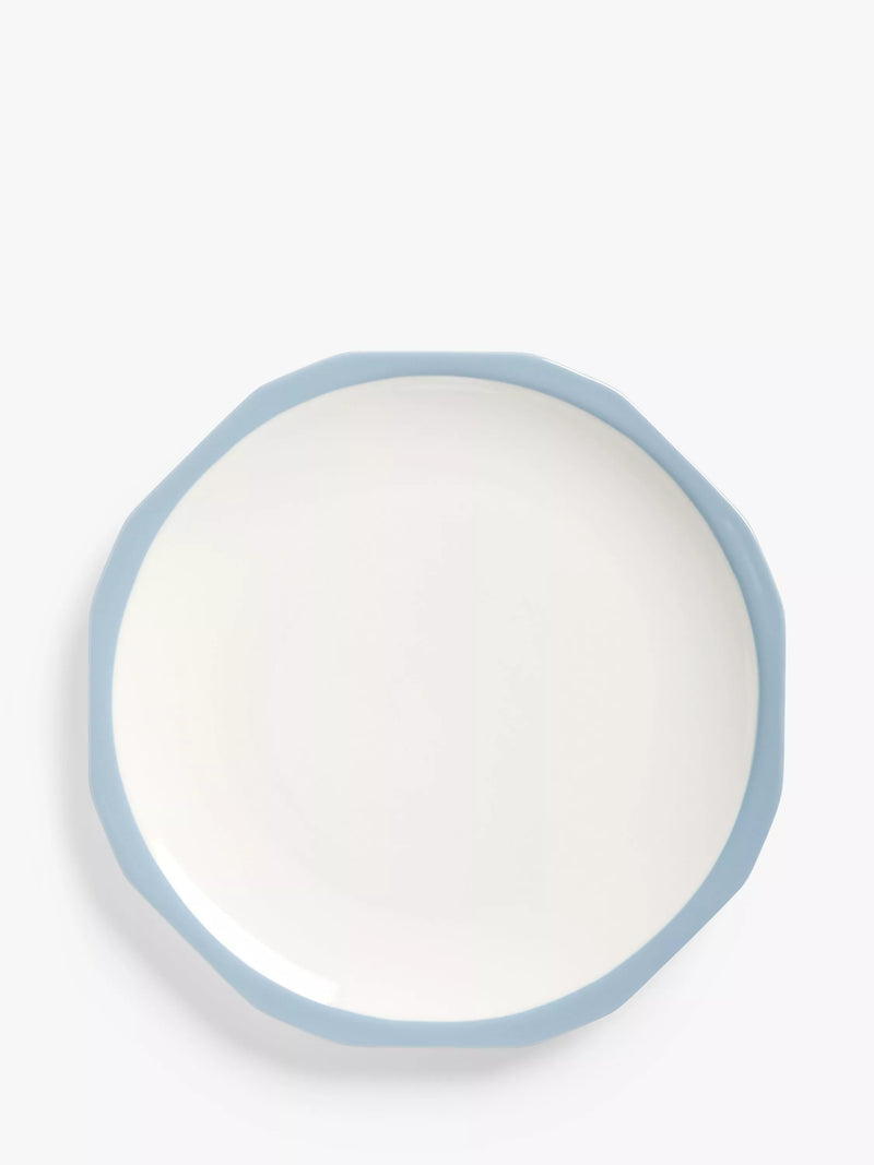 John Lewis Aster Shaped Fine China Dinner Plate 28cm, UK version