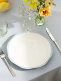 John Lewis Aster Shaped Fine China Dinner Plate 28cm, UK version