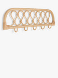 John Lewis rattan wall hooks natural finish, imported from the UK