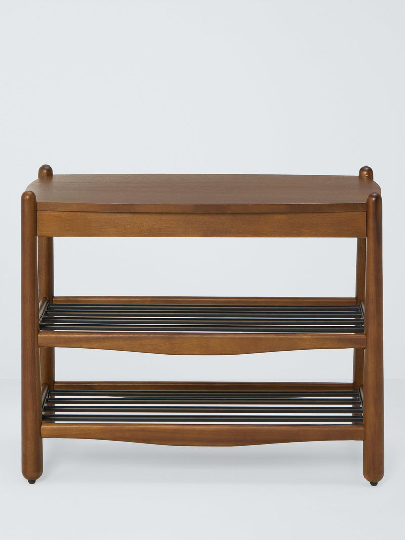 John Lewis 2 tier shoe shelf natural honey, UK version