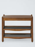 John Lewis 2 tier shoe shelf natural honey, UK version
