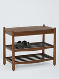 John Lewis 2 tier shoe shelf natural honey, UK version