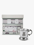 Babyblooms silver christening pewter cup - British product