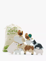 John Lewis Animal Stacking Toy with FSC-Certified Wood and Child-Safe Colors- Buy online at McGrocer