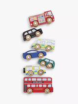 John Lewis Le Toy Van London Car Set Wooden Toy Vehicle Set- Buy online at McGrocer