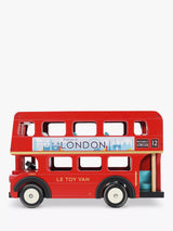 John Lewis Le Toy Van Wooden London Routemaster Bus- Buy online at McGrocer