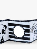 Tiny Love double-sided baby book with textures and mirror (British brand)
