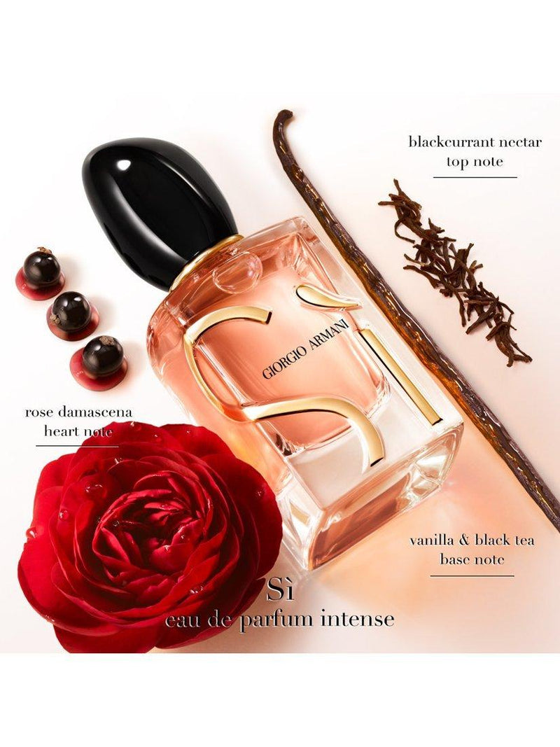 Giorgio Armani Sì Eau de Parfum Intense perfume, UK version